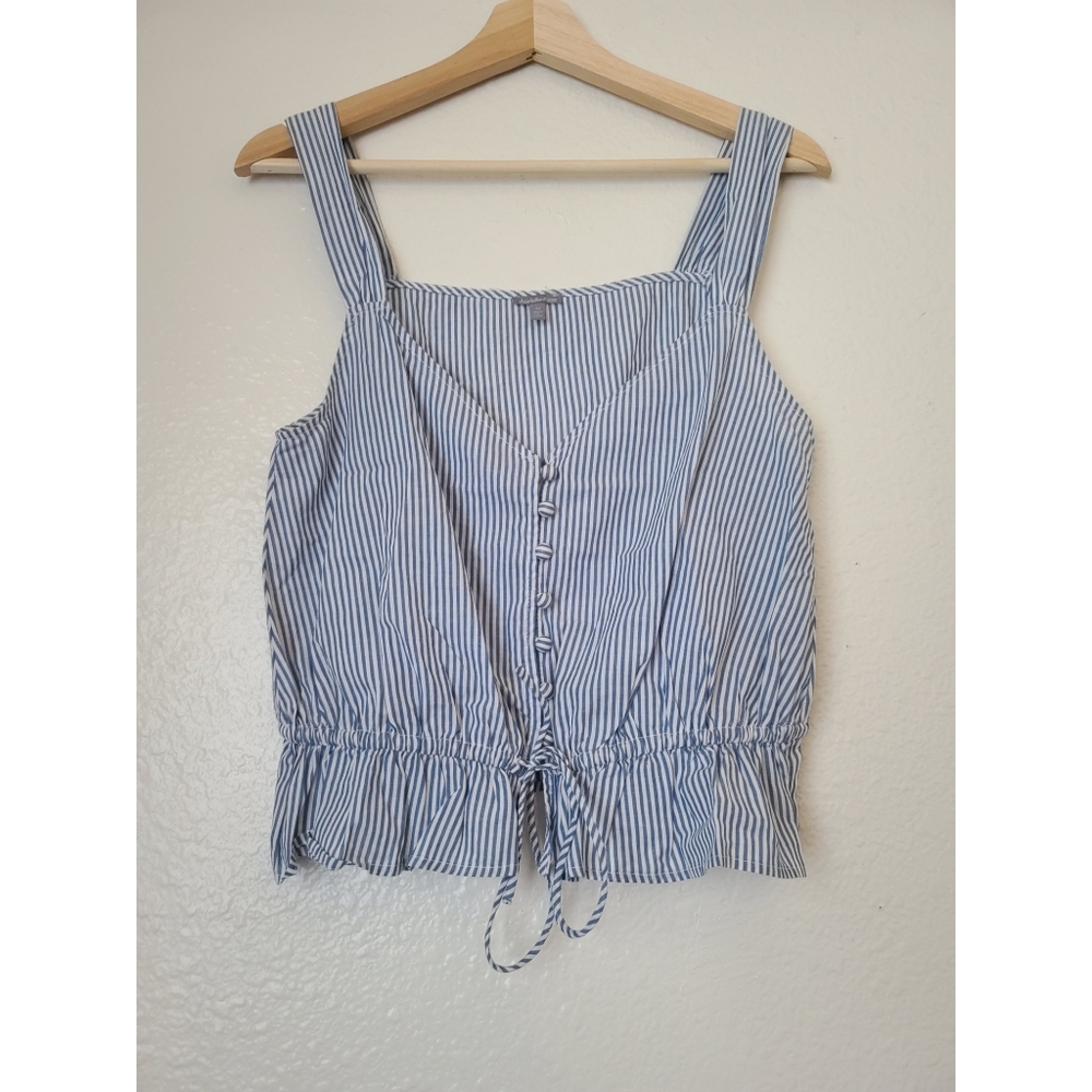 🌻 Charlotte Russe Striped Crop Top